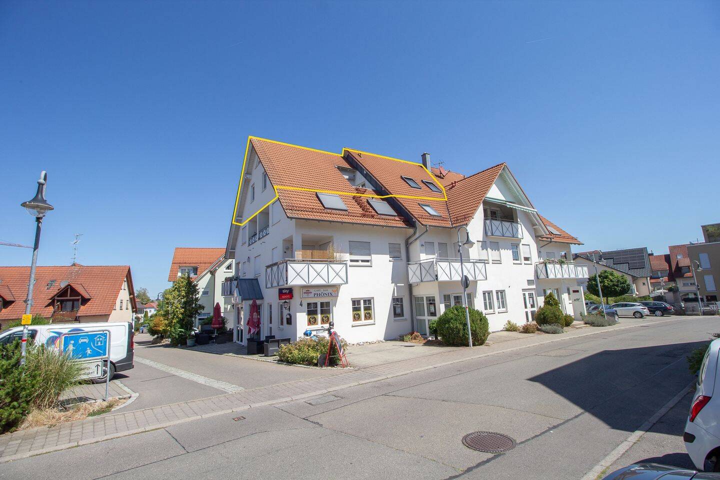 Zentral wohnen mit Weitblick – 3-Zimmer-Dachgeschosswohnung mit Loggia, 88356 Ostrach