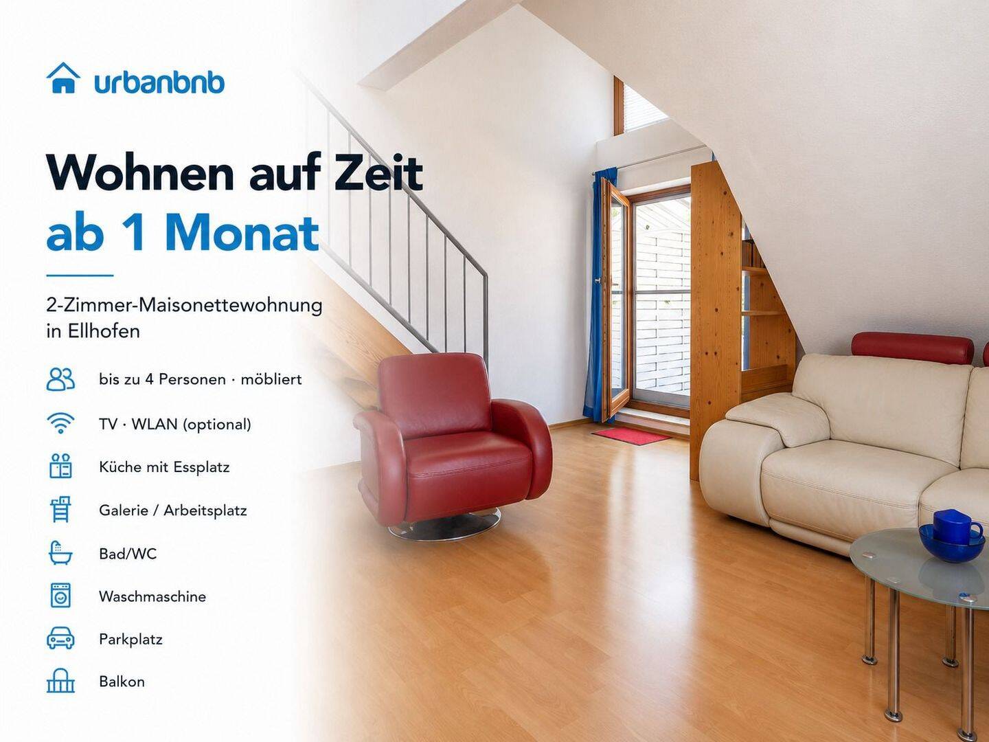 Möbliertes Zeitwohnen in Ellhofen – bei Heilbronn & Neckarsulm (Audi), 74248 Ellhofen