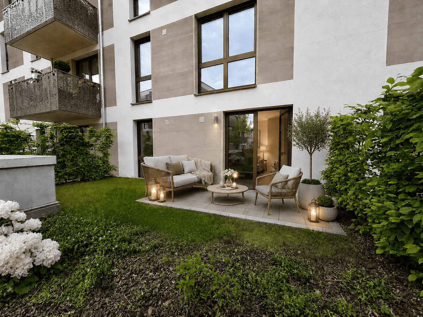 Homeoffice trifft Neubaukomfort – mit Balkon & Terrasse am Französischen Garten, 29221 Celle
