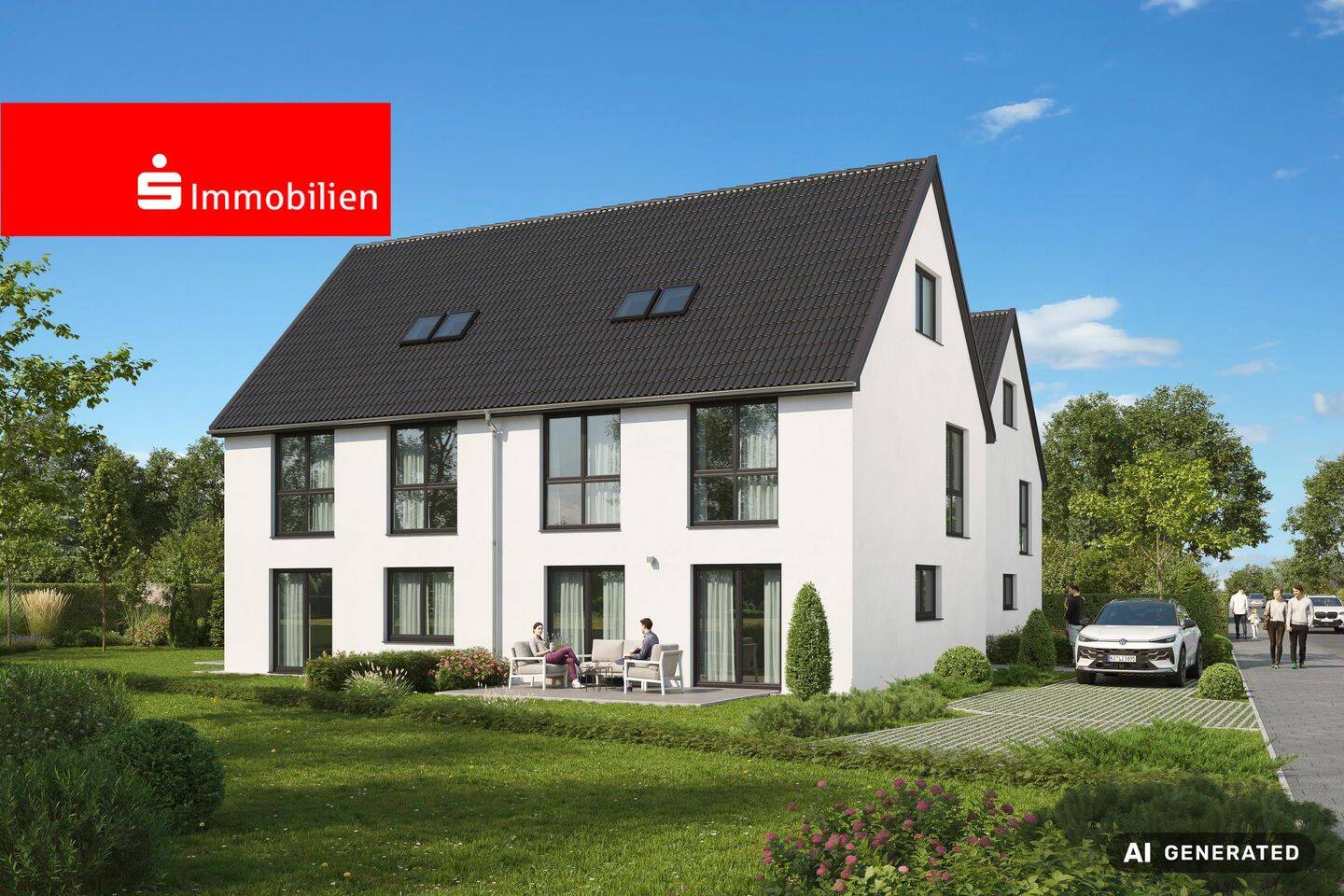 Neubau-Doppelhaushälften in Pries-Friedrichsort, 24159 Kiel (Friedrichsort Holtenau Pries Schilksee Wik)