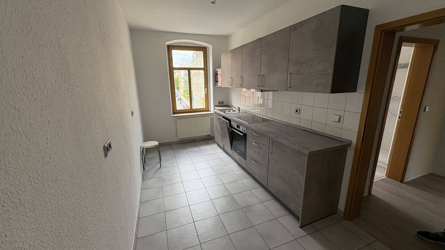 Modernisierte 1-Raum-Wohnung mit neuer EBK, Aufzug und Gemeinschaftsgarten, 9112 Chemnitz (Altendorf Kaßberg Zentrum)