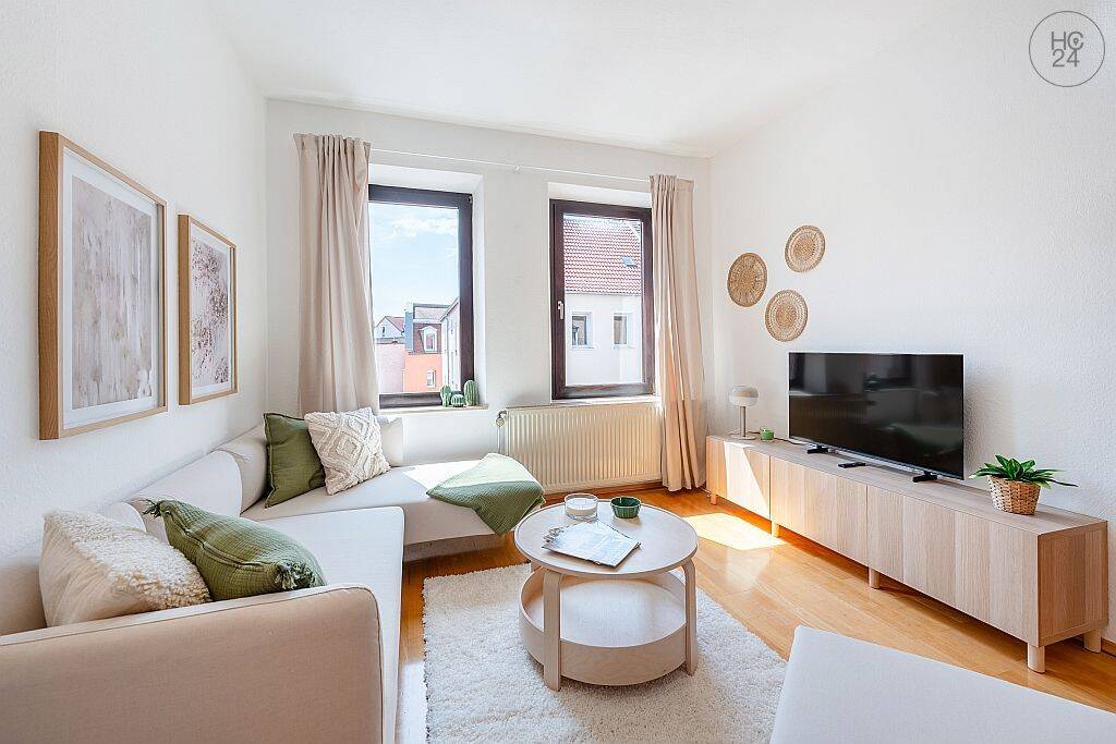Modern möblierte, renovierte Wohnung mit WLAN in Nürnberg/Wöhrd, 90489 Nürnberg (Gärten bei Wöhrd Rennweg Veilhof Wöhrd)