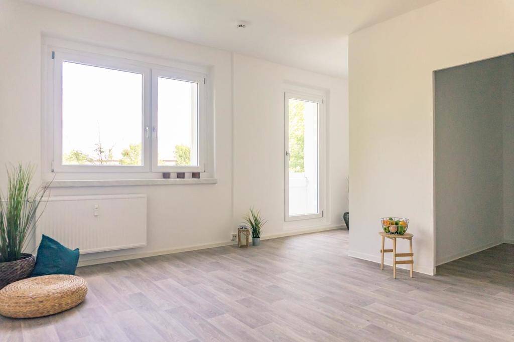 Ebenerdig erreichbare 1-Raum-Wohnung mit Balkon, 9123 Chemnitz