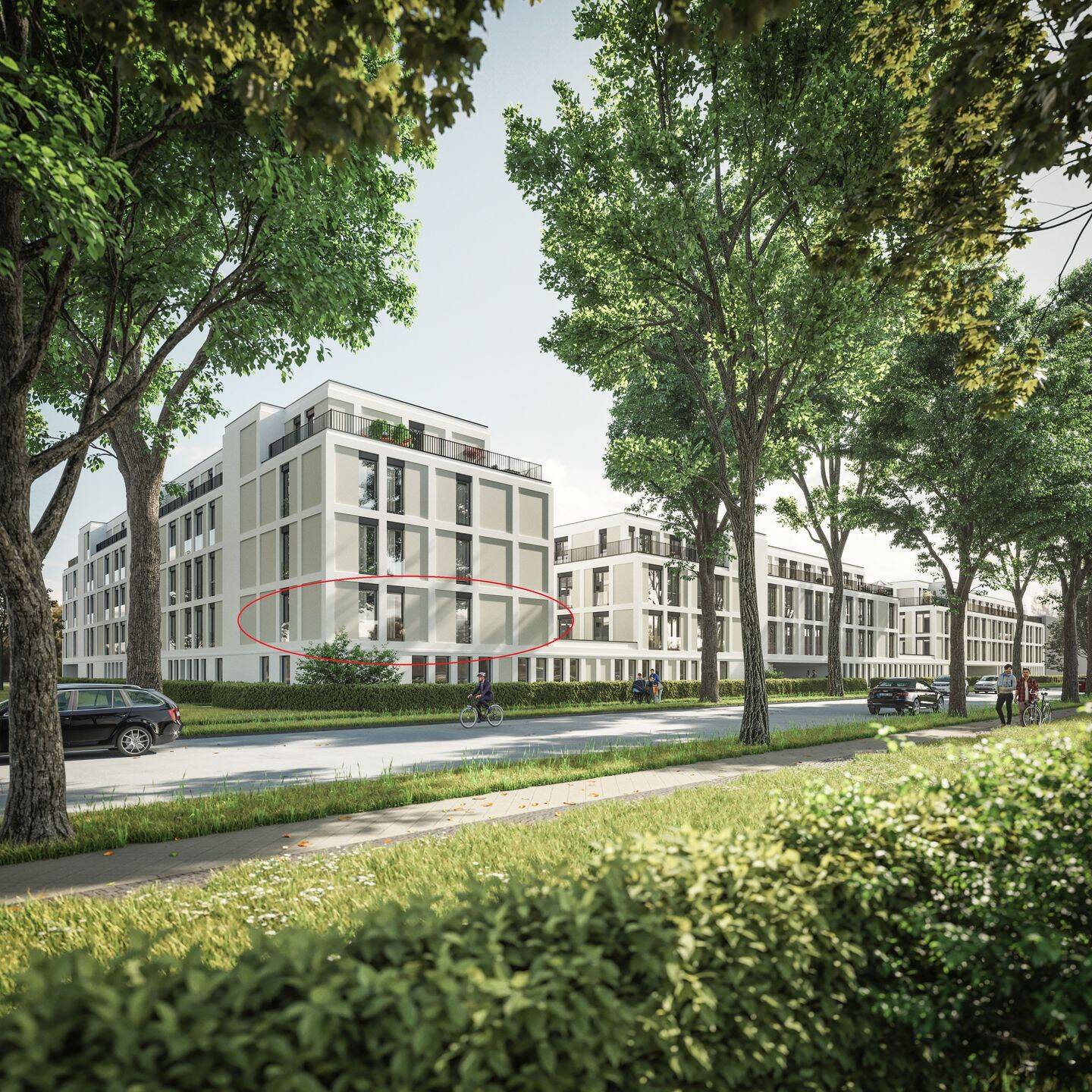 Neubau-Wohnung 4 Zimmer | TG-Stellplatz | Terrasse | in Lankwitz (Steglitz), Berlin, 12247 Berlin (Steglitz-Zehlendorf Lankwitz Steglitz)