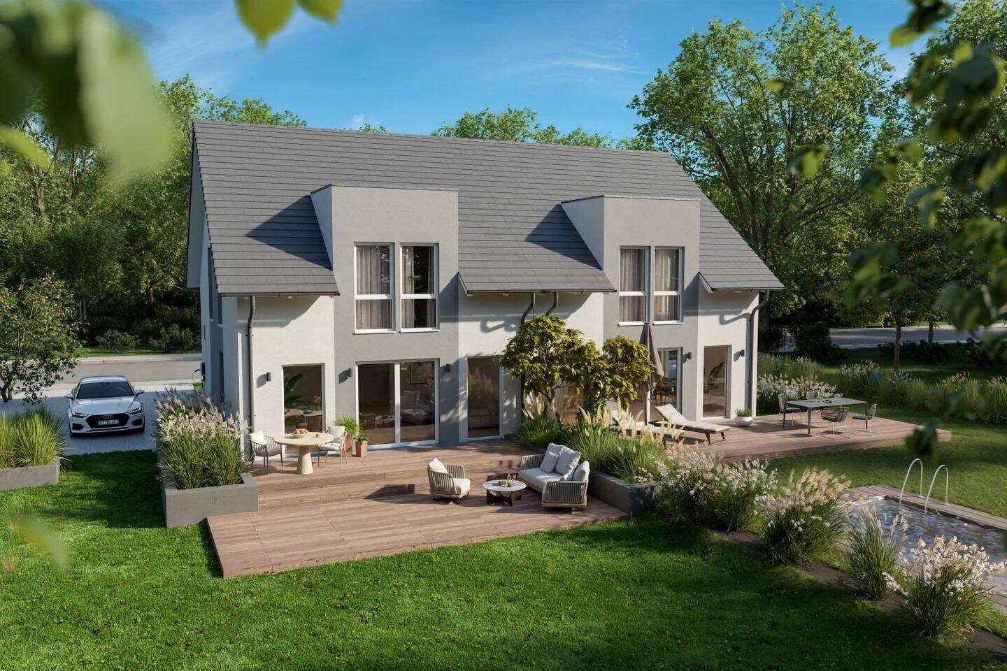 **Komfortable Doppelhaushälfte rechts mit Charme-Ideal für Familien mit Klinkeraktion**, 24149 Kiel (Neumühlen-Dietrichsdorf)