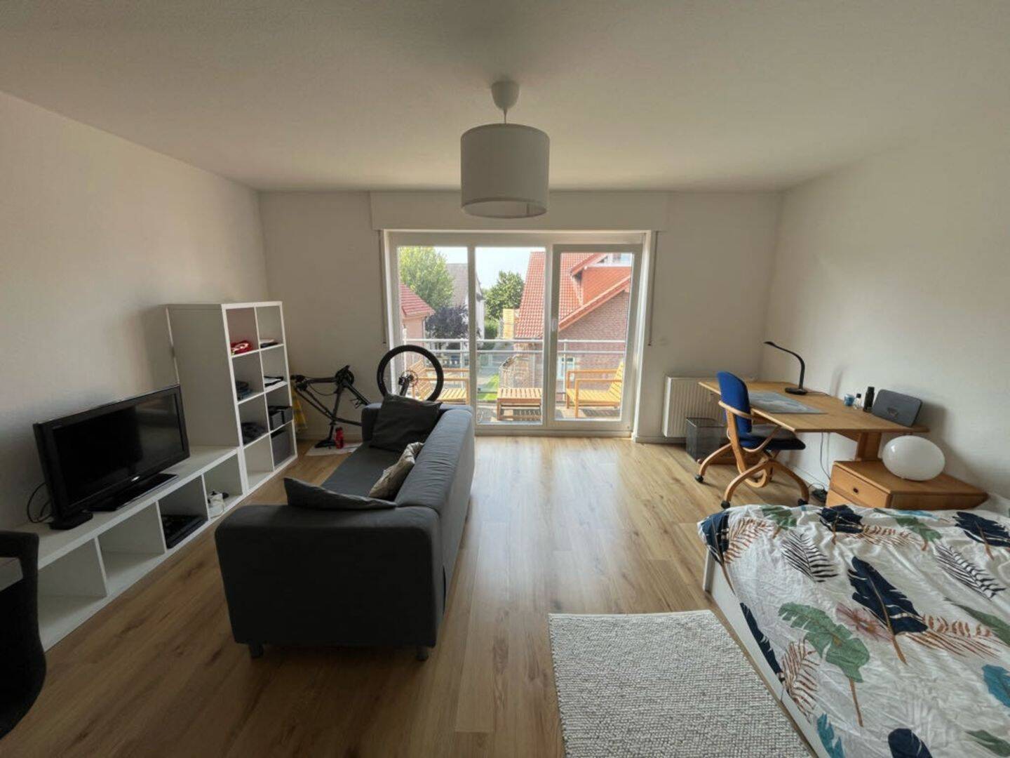 Möblierte 1-Zimmer-Wohnung mit Balkon in Paderborn, 33102 Paderborn