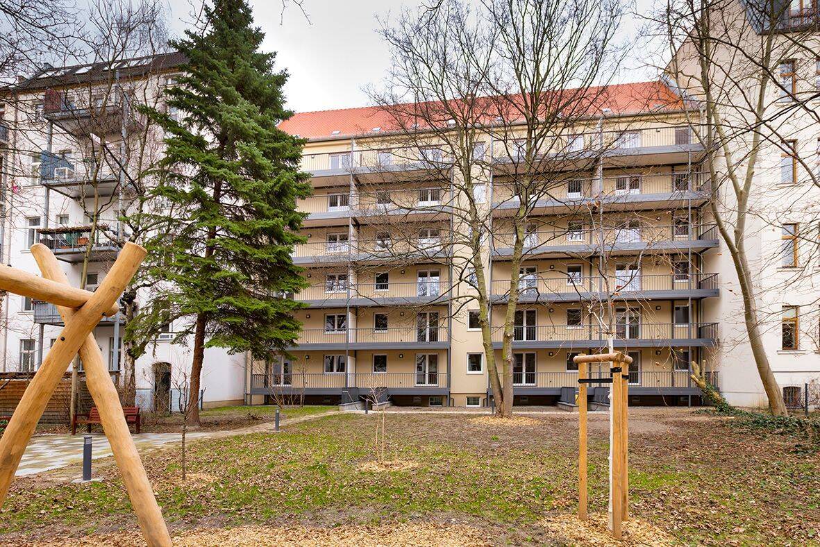 Schöne 2-Raum-Wohnung mit großen Balkon im Süden, 4275 Leipzig (Marienbrunn Südvorstadt)