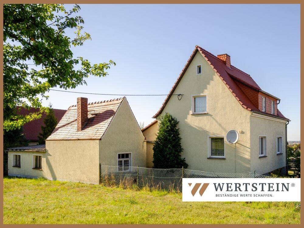 Charmantes „Haus statt Wohnung“: Kompaktes 30er-Jahre-Siedlungshaus mit Ausblick auf Bautzen, 2692 Großpostwitz/O.L.
