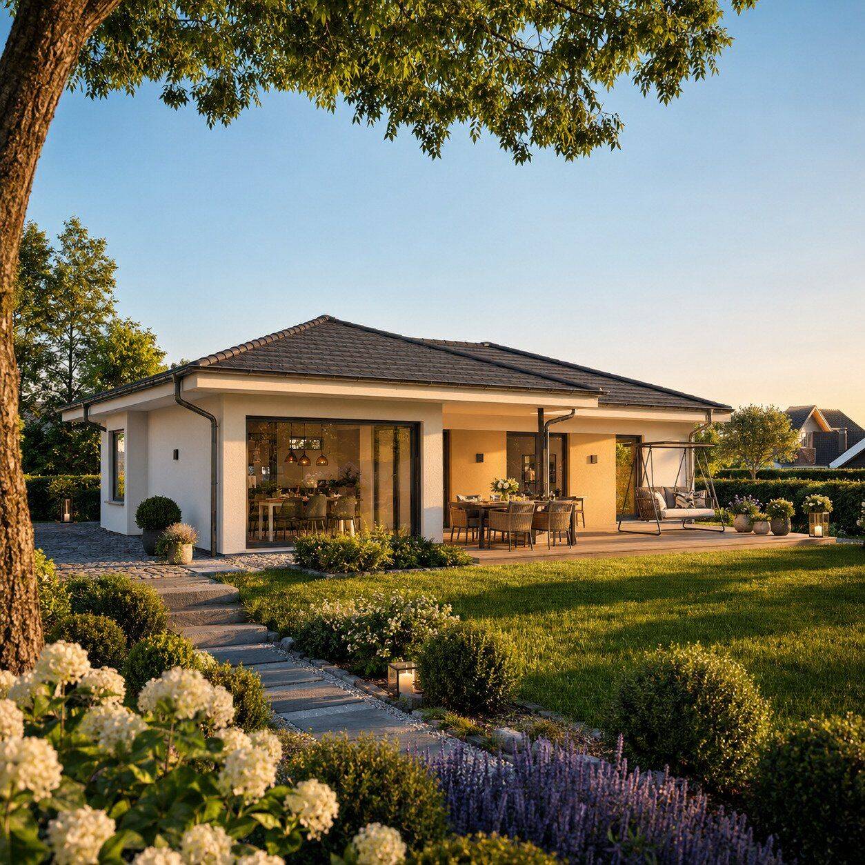 LivingHaus Bungalow Solution 110 – Modernes Landhausflair in Troisdorf erleben, 53842 Troisdorf