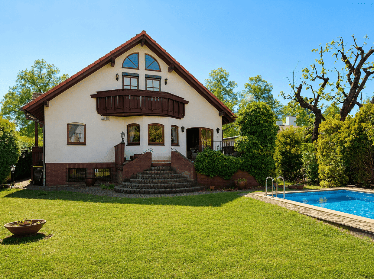 Sommer im eigenen Pool, Abende im Grünen – willkommen zu Hause, 14513 Teltow