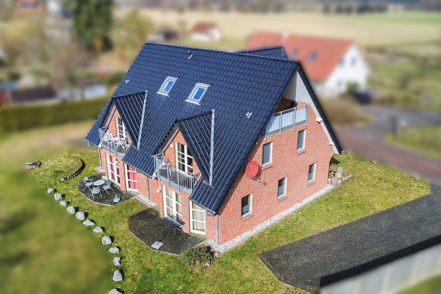 Haffblick inklusive: 2-Raum-Wohnung in Stolpe auf Usedom, 17406 Stolpe auf Usedom