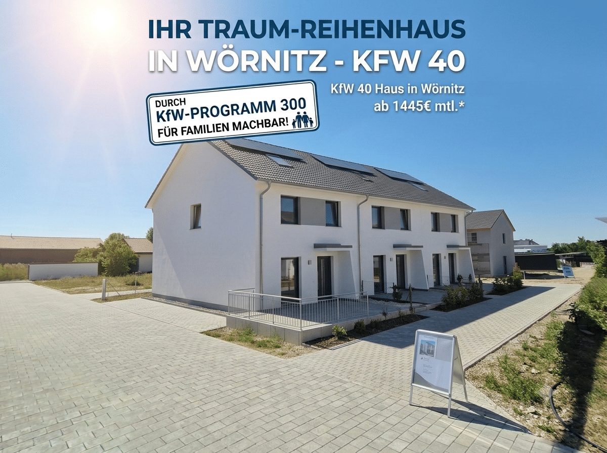 Haus steht in 91637 Wörnitz Programm 300/Familien – Rate nahezu Miete – aber Eigentümer!, 91637 Wörnitz