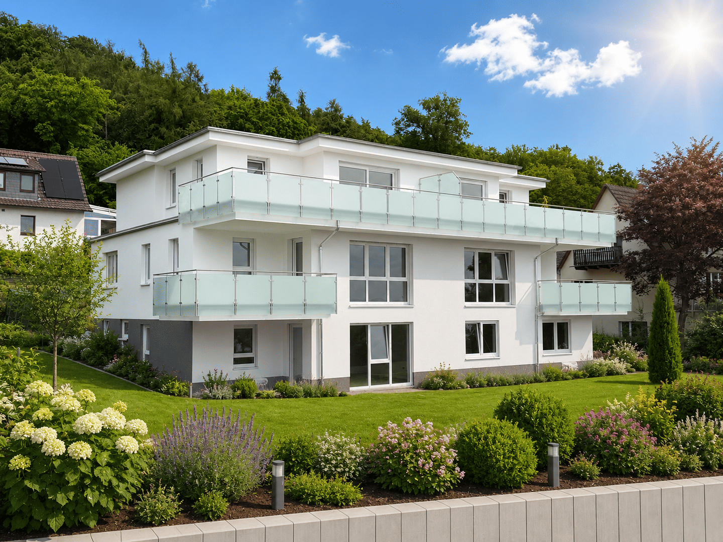 Wohnung mit Gartenanteil und überragendem Ausblick und 3 Zimmern, 34292 Ahnatal