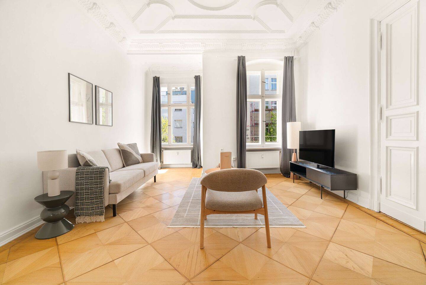 Attraktive 2-Zimmer Wohnung in Moabit – voll möbliert, 10559 Berlin (Mitte Moabit Tiergarten)