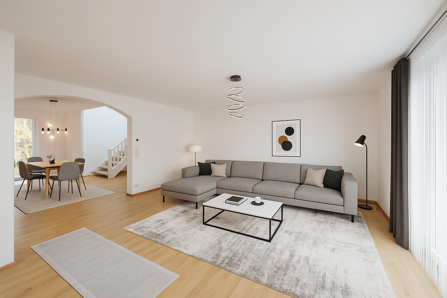 KENSINGTON – Exklusives Wohnerlebnis: Stilvolles Haus in Haus Konzept mit Wintergarten in Neu-Aubing, 81249 München (Allach-Untermenzing Aubing-Lochhausen-Langwied Pasing-Obermenzing)