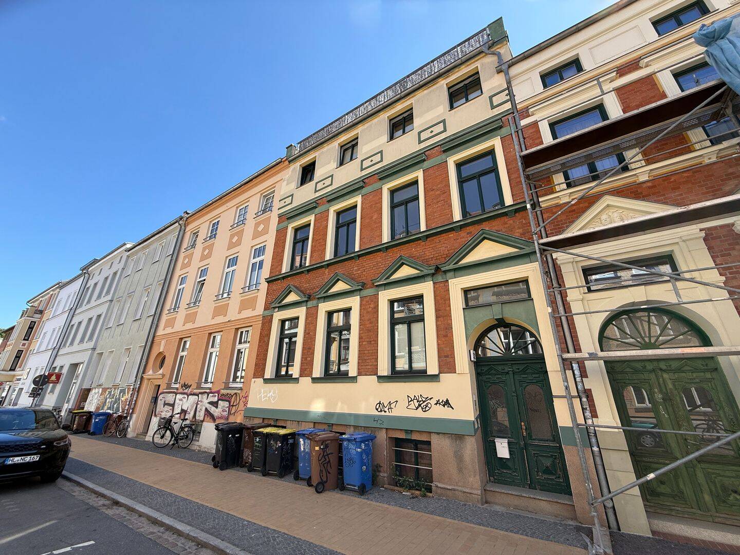 Altbau trifft Citylage – helle 2-Raum-Wohnung, 18057 Rostock (Gartenstadt/Stadtweide Hansaviertel Kröpeliner Tor-Vorstadt Stadtmitte)