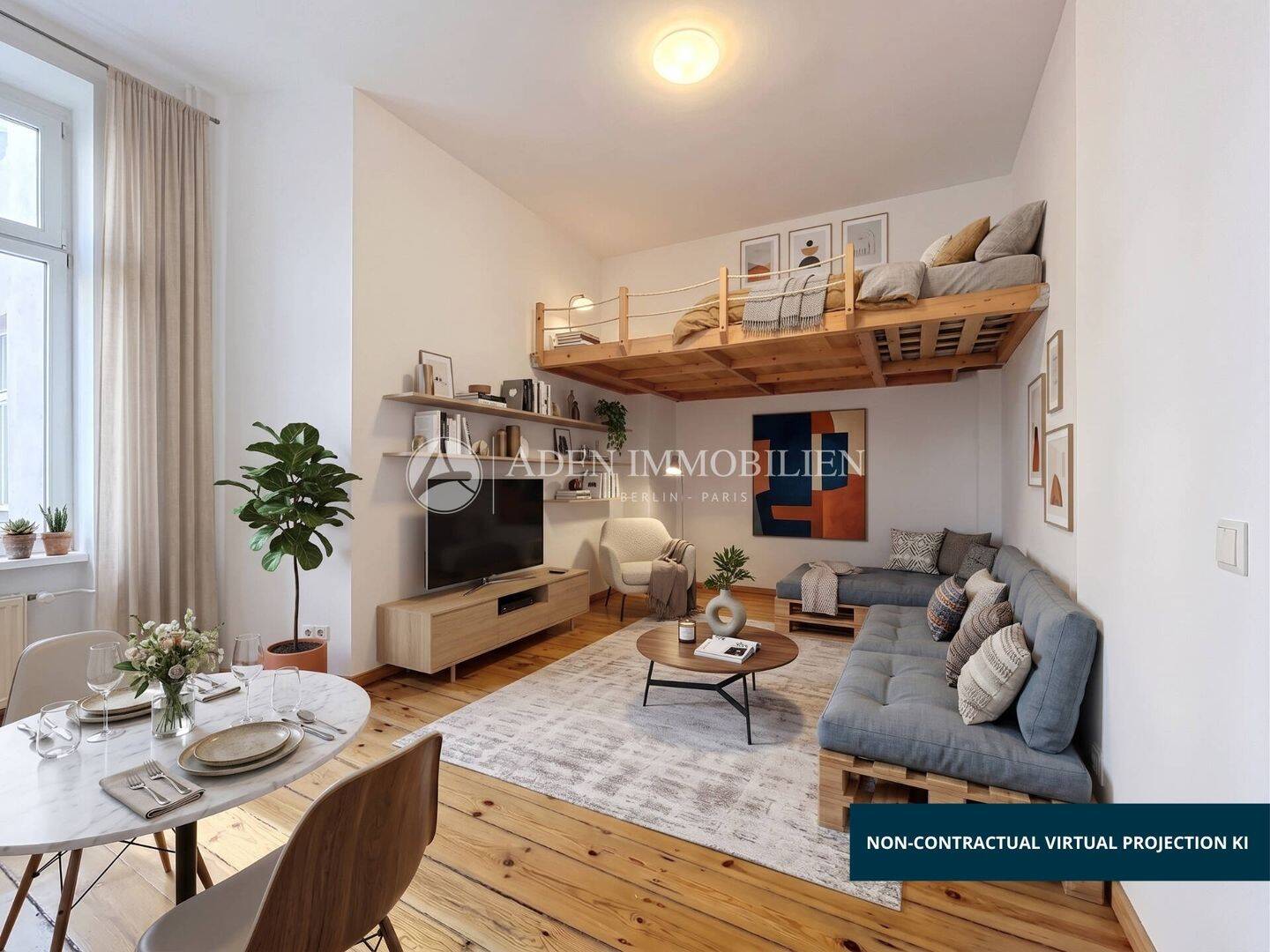 Bezugsfrei! Schöne, geräumige 1-Zimmer-Altbauwohnung im Trendbezirk Neukölln – Schillerkiez, 12049 Berlin (Neukölln)