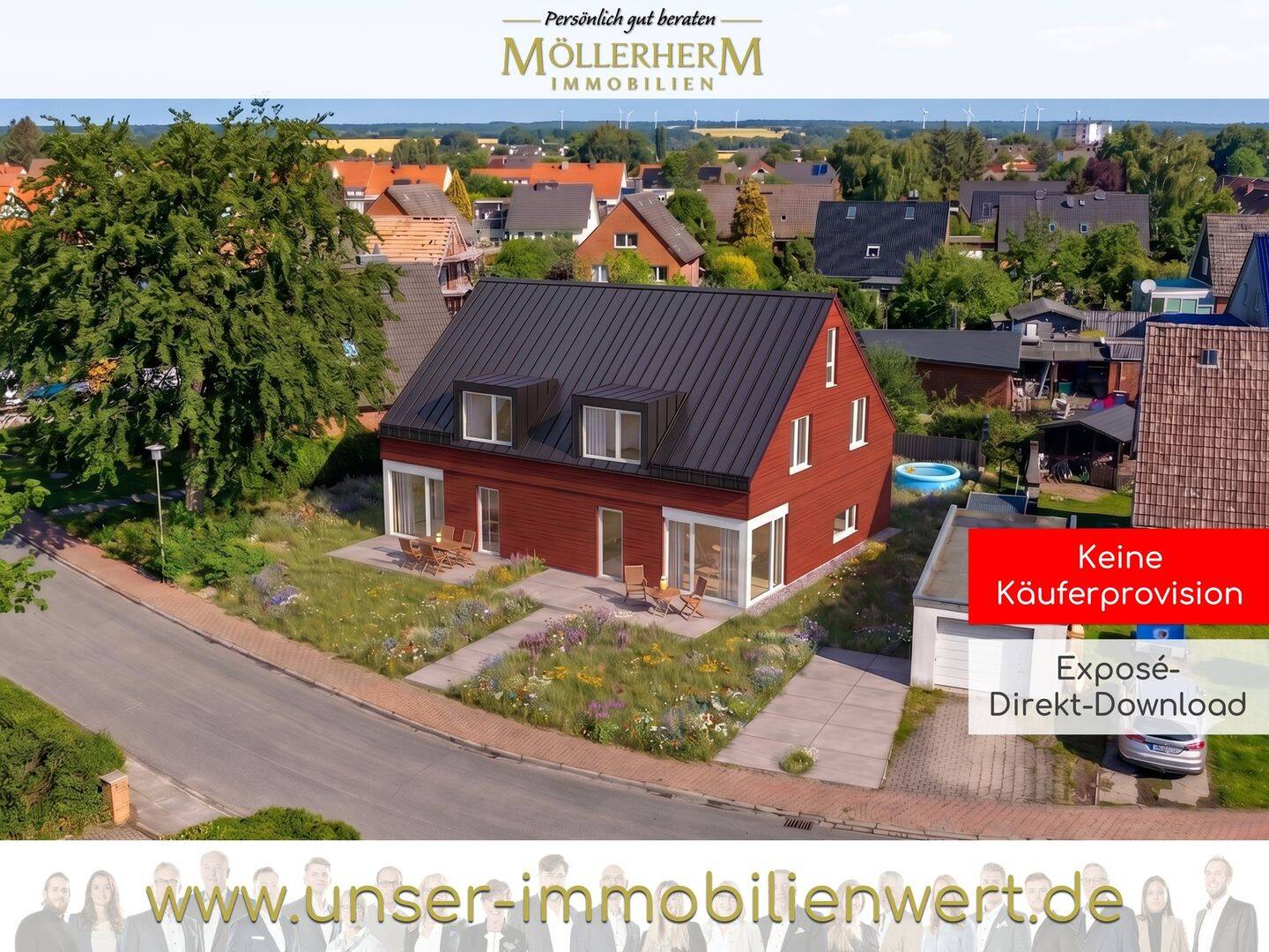 Skandinavischer Holzbau: Neubau-Doppelhaushälfte, 120 m² – Neustadt/Ostsee, 23730 Neustadt in Holstein