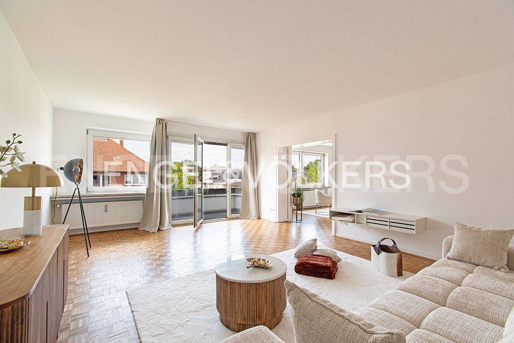 Ideal für die Familie: Genießen Sie großzügiges Wohnen auf zwei Ebenen., 22085 Hamburg (Hamburg-Nord Barmbek-Süd Uhlenhorst)