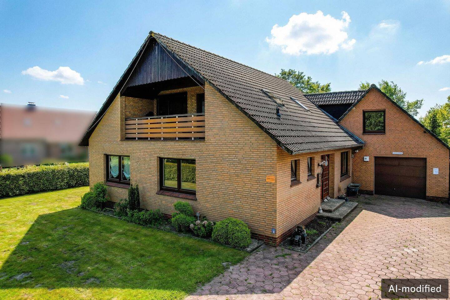 Selten und vielseitig – Familienhaus mit Pool, Wintergarten und Renditechance, 26835 Hesel