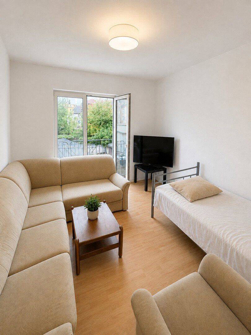 Direkt einziehen: 1-Zimmer-Wohnung mit Balkon und Küchenzeile, 45327 Essen (Katernberg Stoppenberg)