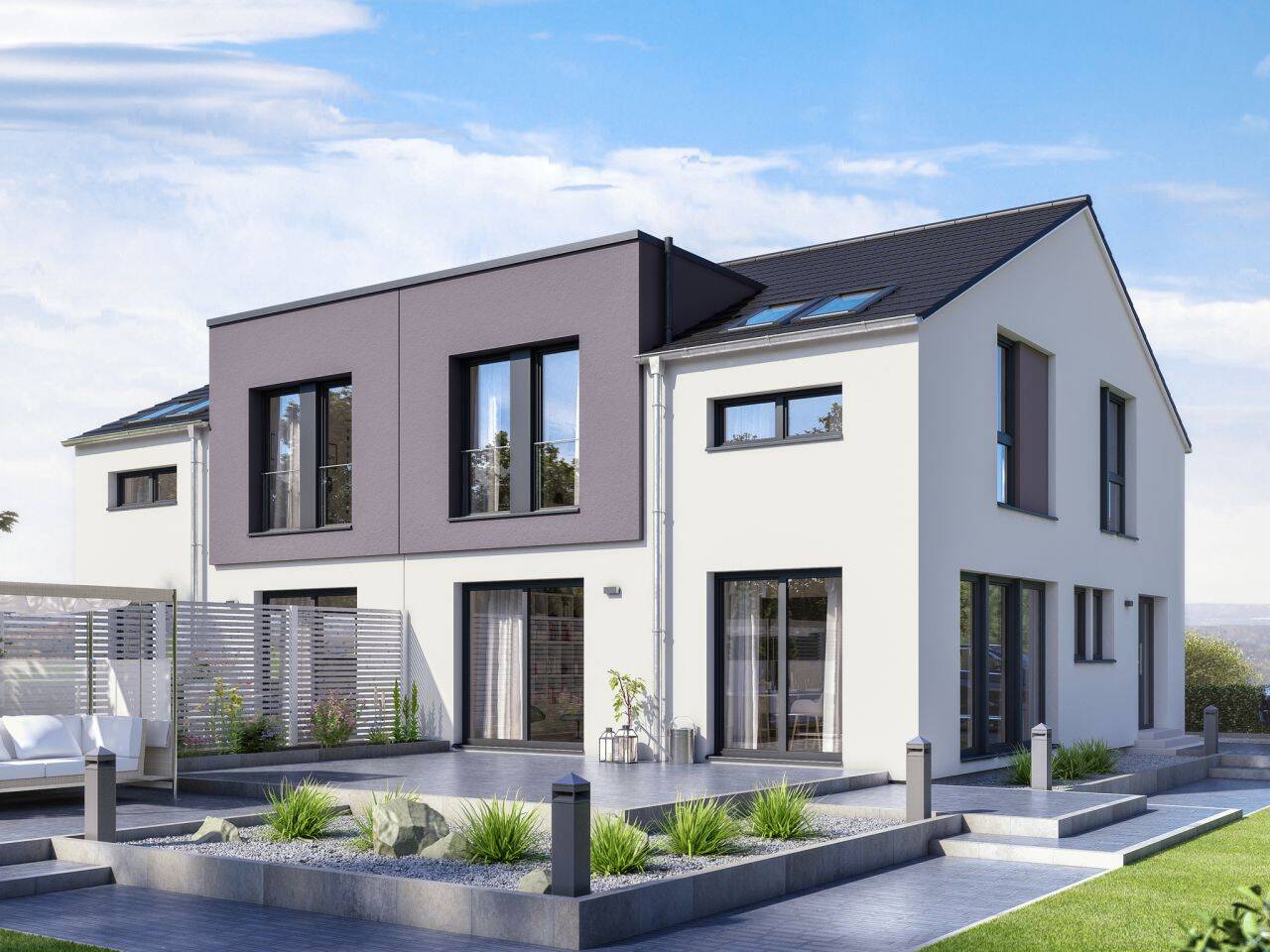 Baupartner gesucht -DHH- Nachhaltig, innovativ und wertbeständig… moderne DHH inkl. Baugrundstück, 55270 Klein-Winternheim