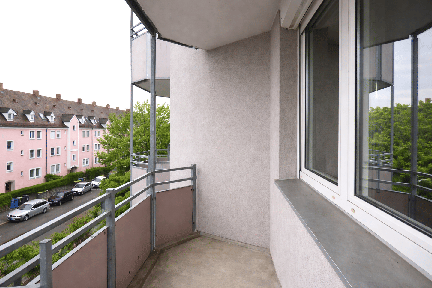 Vermietete 1-Zimmer-Wohnung im 3.OG. mit Balkon & TG – nahe Nopitschstraße/Dianaplatz, 90441 Nürnberg (Gibitzenhof Sandreuth Schweinau Werderau)