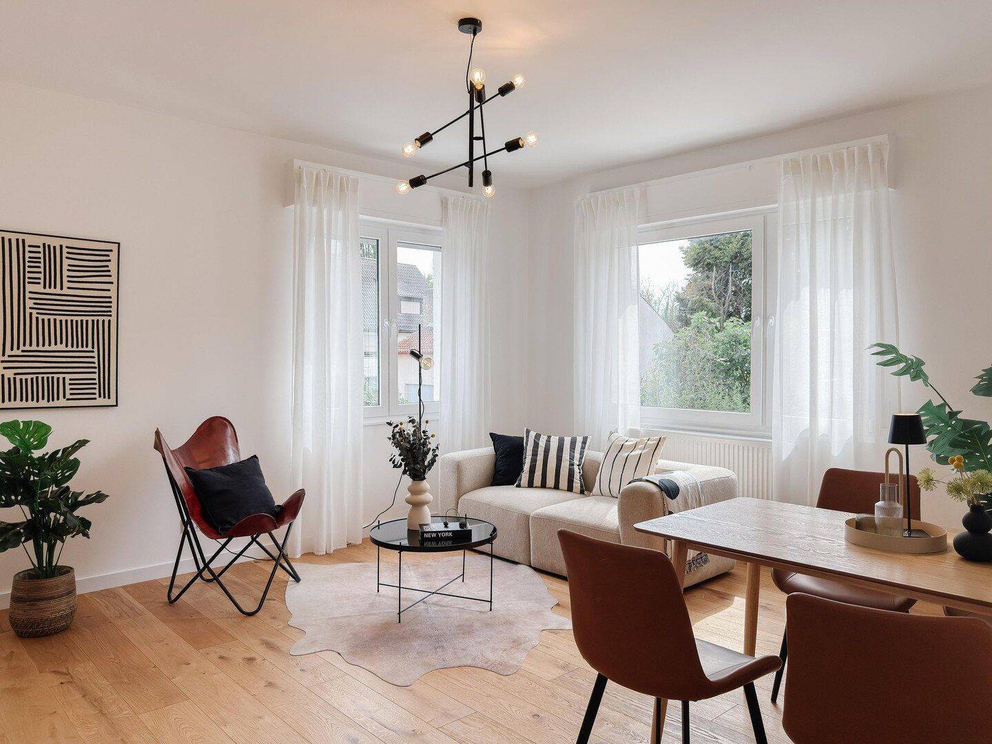 Frankfurt vor der Haustür: hochwertige 84-m²-Wohnung mit Balkon im stilvollen 3-Parteien-Haus, 63067 Offenbach am Main (Kaiserlei Offenbach am Main)