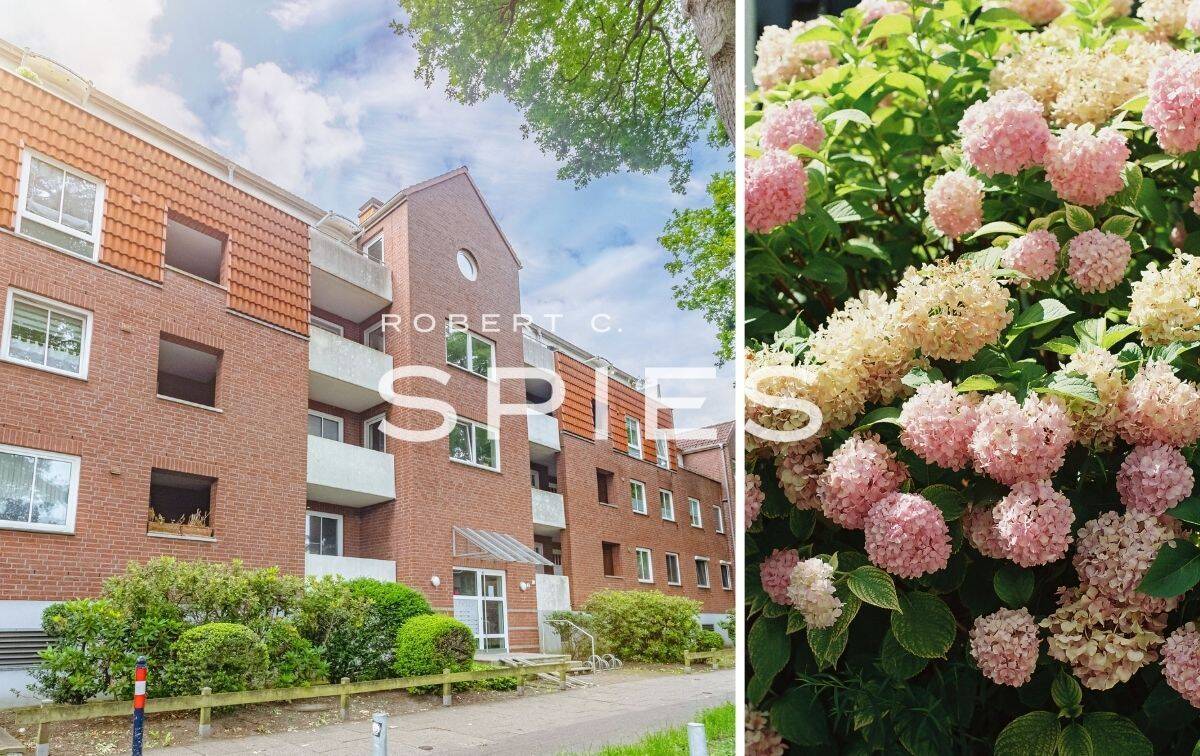 Helle 2-Zimmer-Wohnung mit Balkon und Tiefgaragenstellplatz, 28325 Bremen (Ellenerbrok-Schevemoor Oberneuland Tenever)