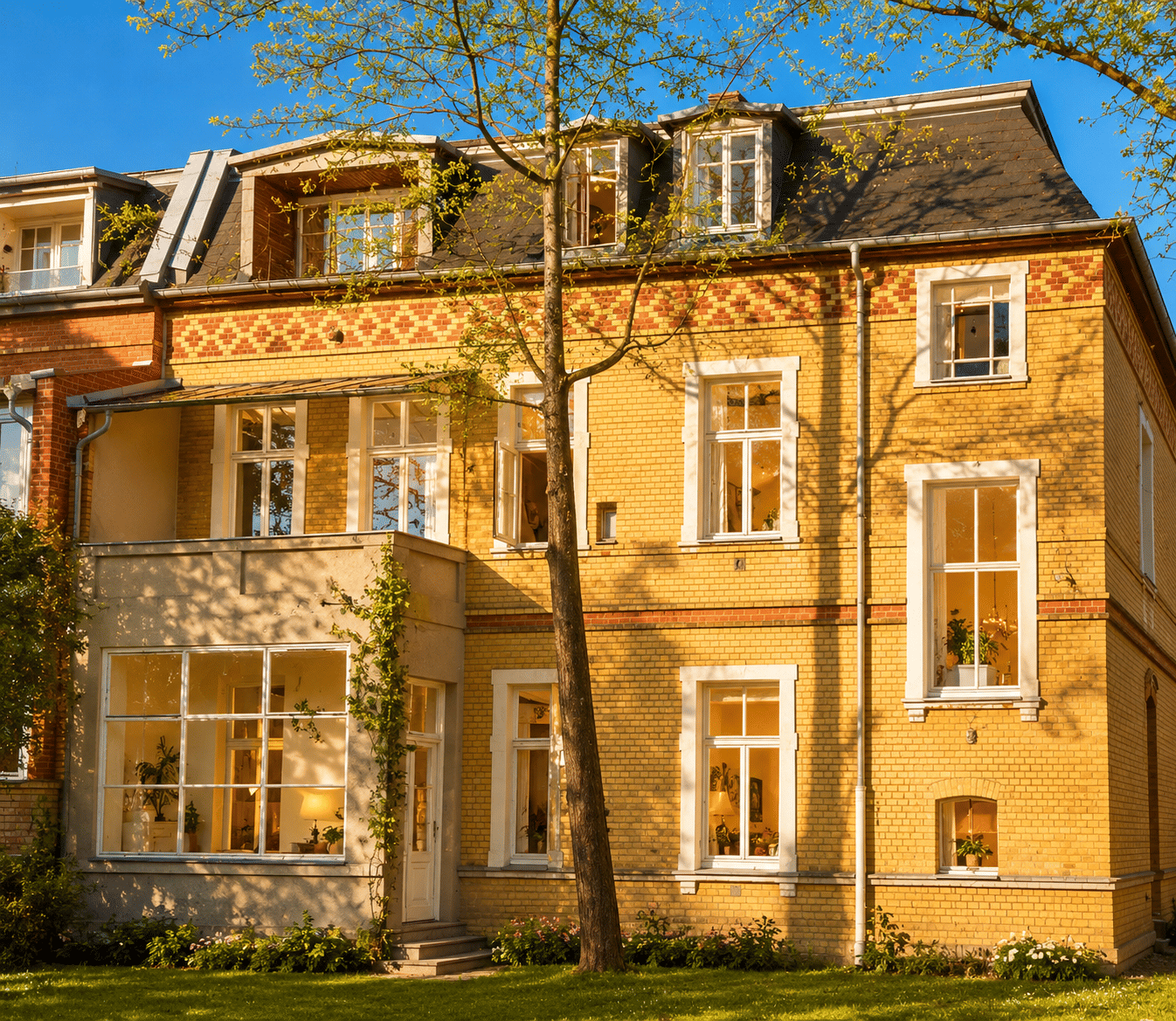 3.200,- pro QM- 1 BIS 3 FAMILIEN- STUCKVILLA zum Sanieren +Erweitern für 500qm Wfl-1117qm Grund, 12205 Berlin (Steglitz-Zehlendorf Lichterfelde)
