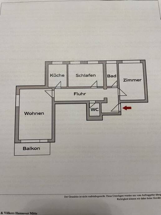 Ihr neues Zuhause – 3 Zimmer in der 6. Etage mit Balkon!, 30655 Hannover