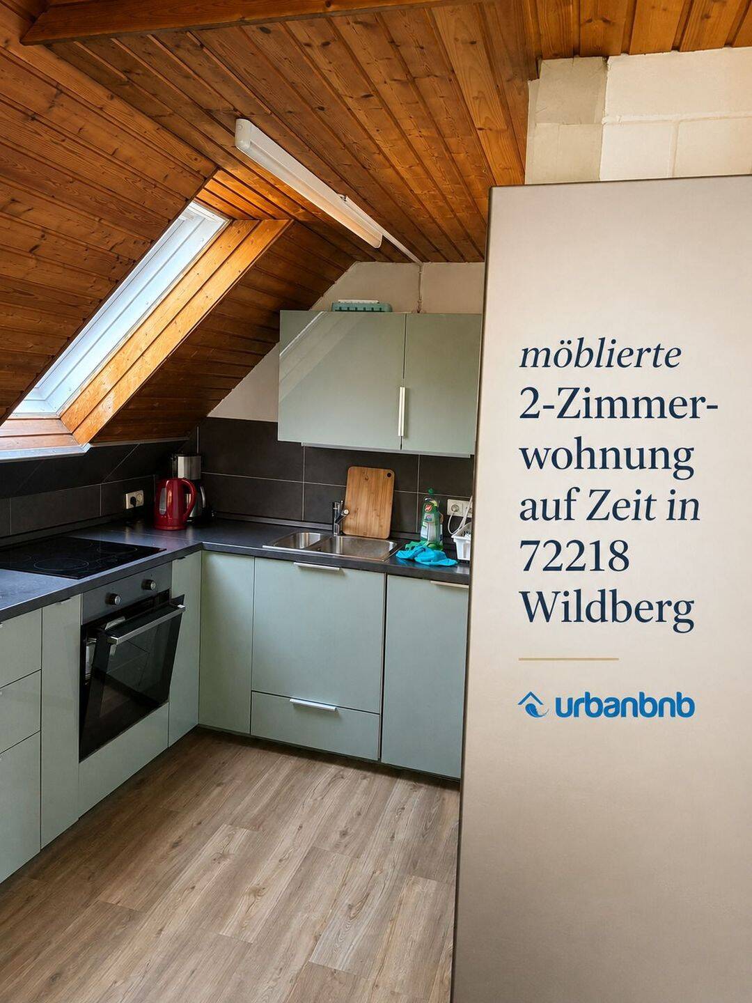 Zeitwohnen in historischer 2-Zimmerwohnung in Wildberg, 72218 Wildberg