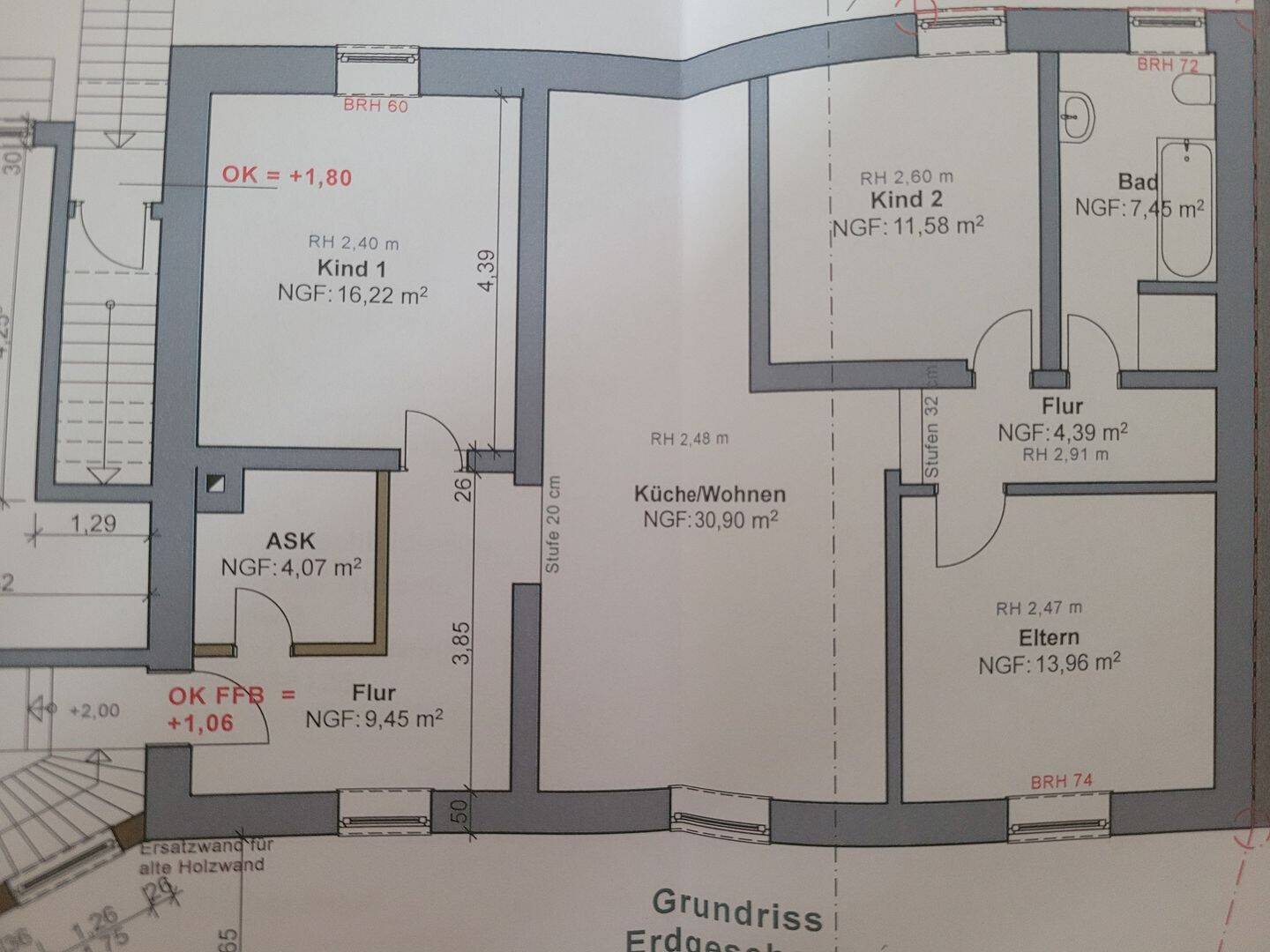 Erdgeschosswohnung zum vermieten, 54313 Zemmer