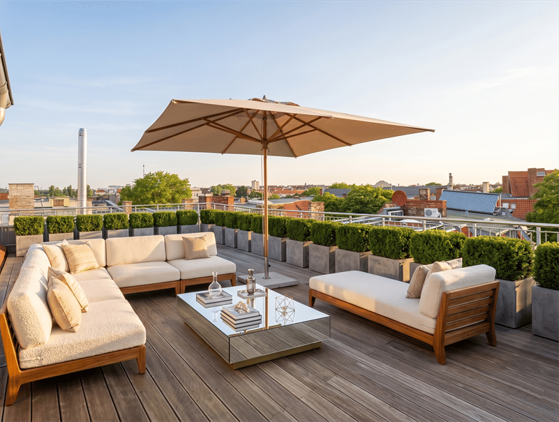 EXKLUSIVES DESIGNER-DACH mit 50 qm Traum-Dachterrasse mit 360° Weitblick über Berlin – nahe Kudamm, 10629 Berlin (Charlottenburg-Wilmersdorf Charlottenburg)
