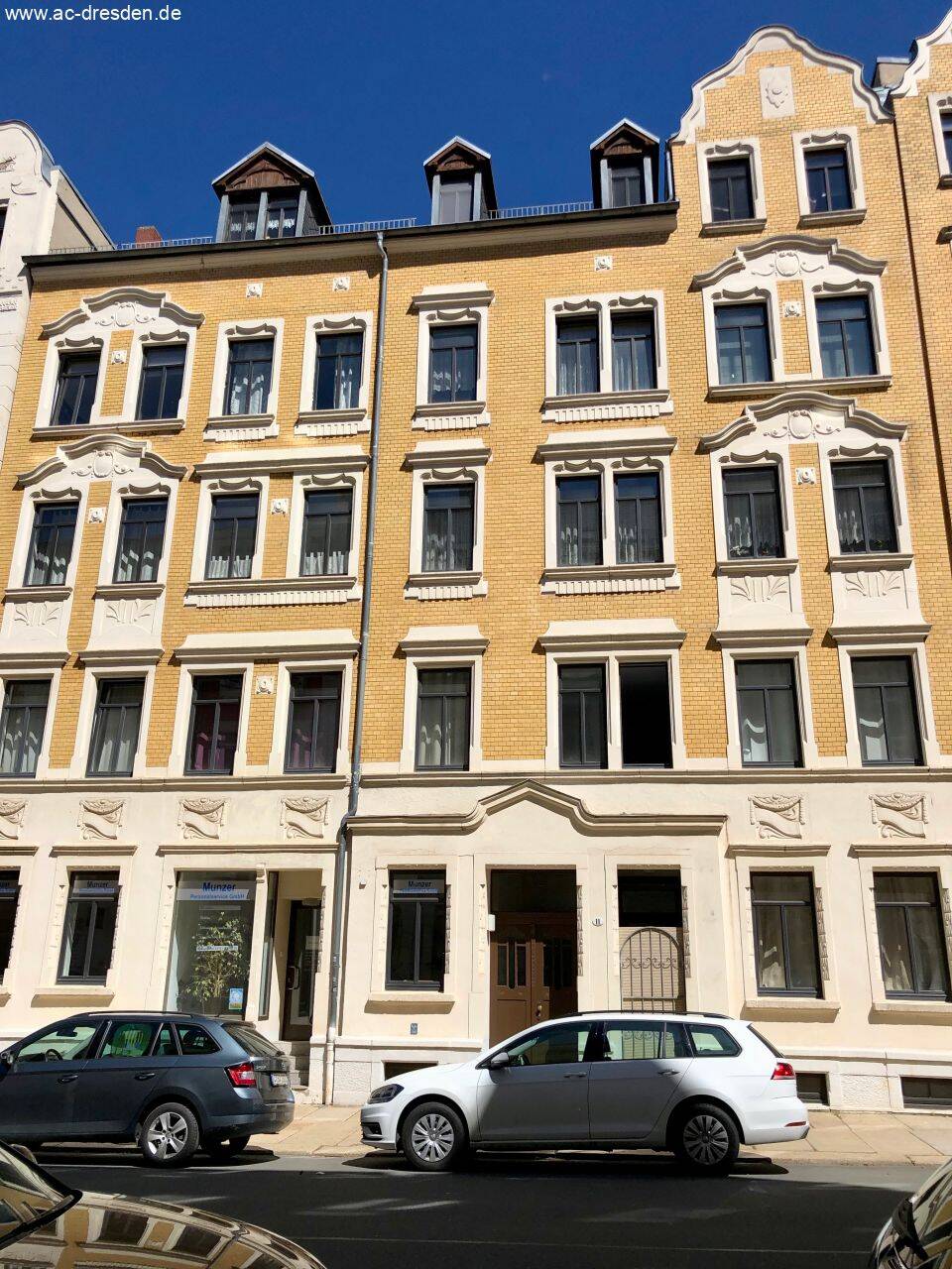 Helle 3-Raum-Wohnung mit Balkon im kernsanierten Gründerzeithaus im Lutherviertel, 9126 Chemnitz (Altchemnitz Bernsdorf Gablenz Lutherviertel Sonnenberg)
