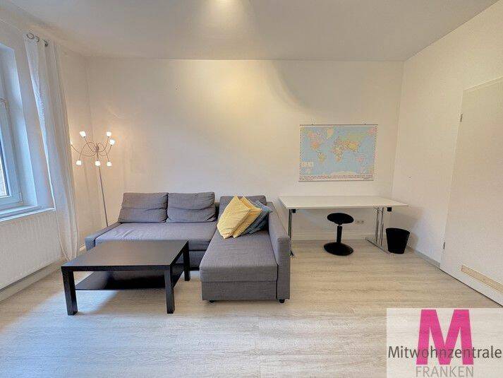 Helle 2 Zimmer Wohnung mit Gemeinschaftsgarten in St. Johannis, 90419 Nürnberg (Kleinweidenmühle Sankt Johannis)