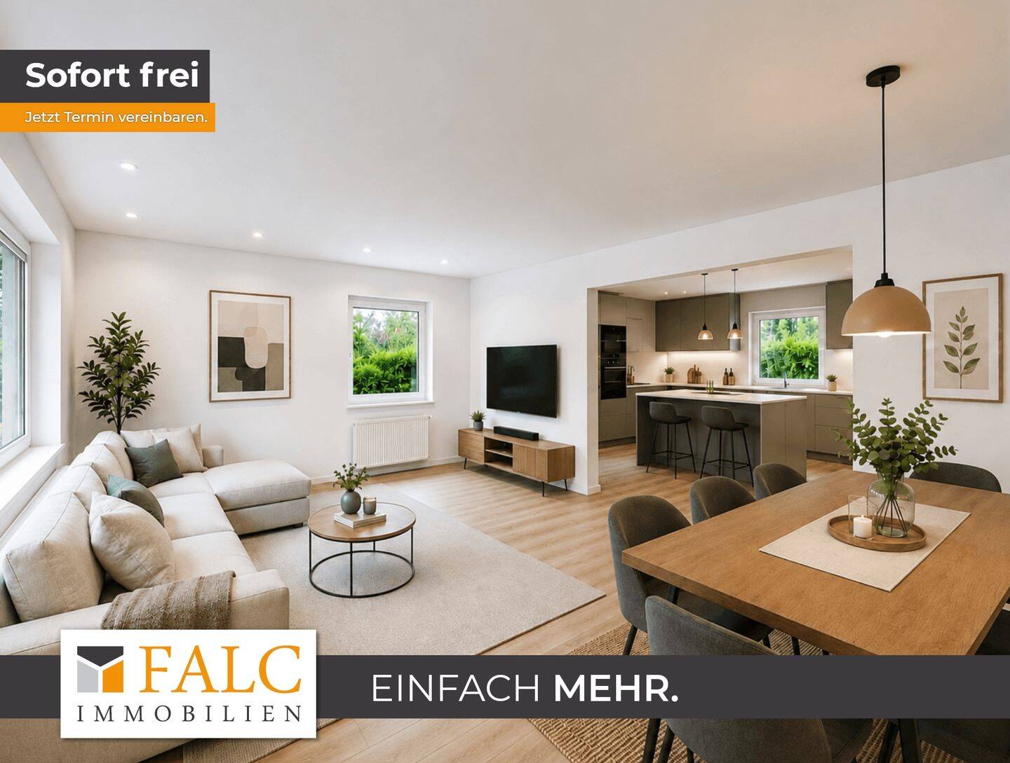 Moderner Wohn(t)raum auf einer Ebene. Greifen Sie zu! – FALC Immobilien, 39590 Tangermünde