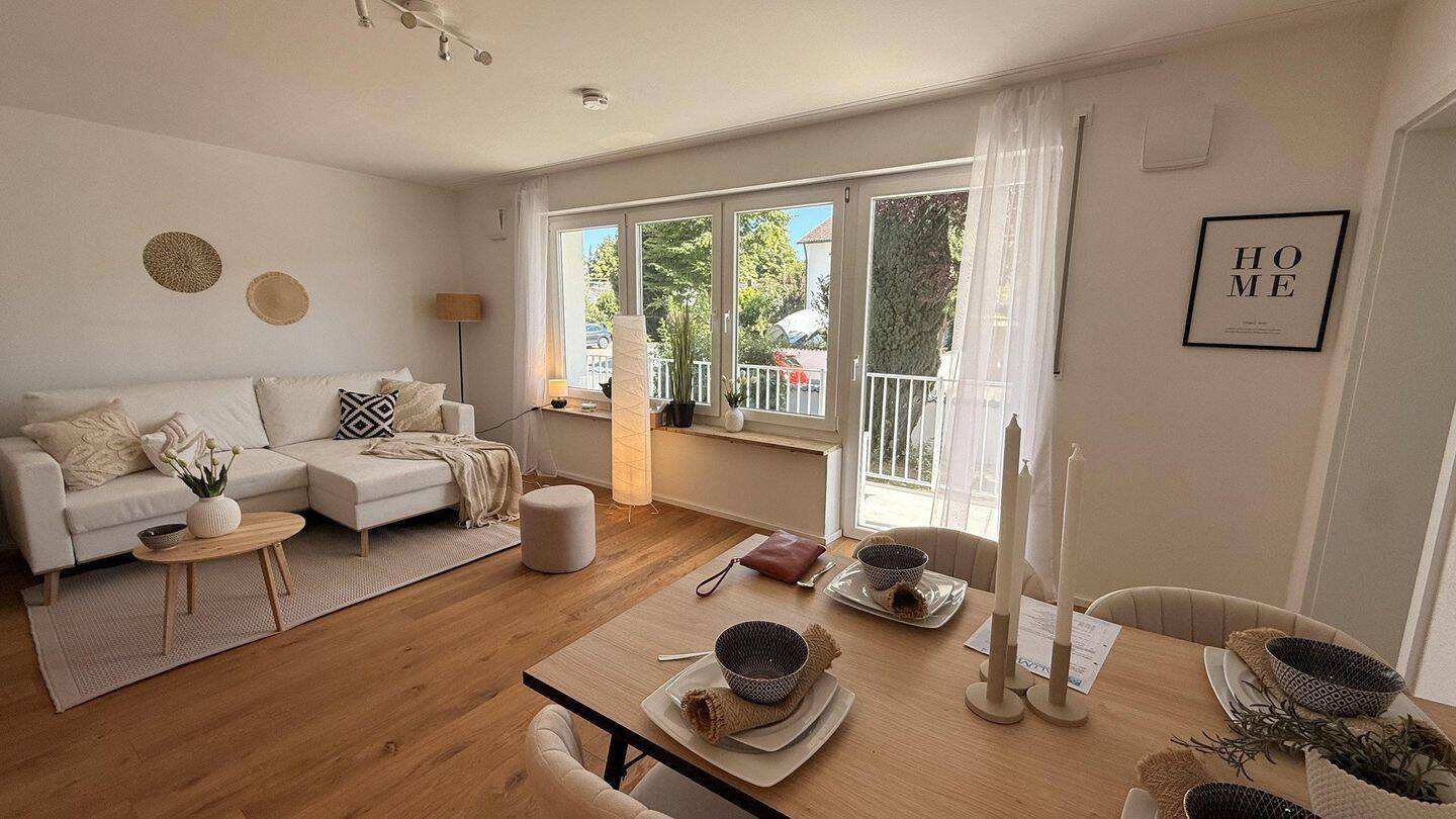 Kernsanierte 3-Zimmer-Wohnung mit Süd-Balkon & Garage – modern, bezugsfertig, provisionsfrei, 85051 Ingolstadt