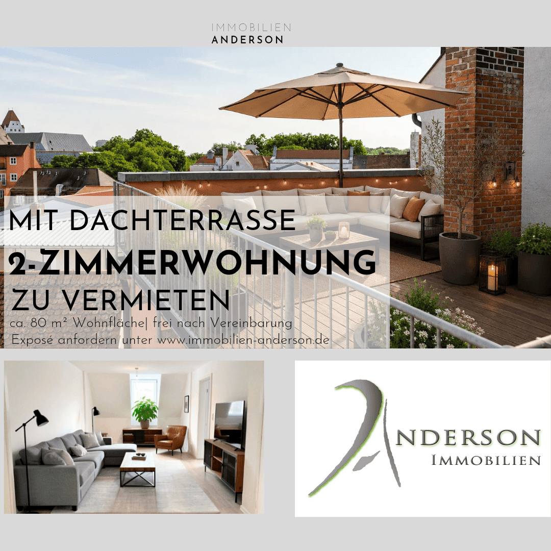 Tolle 2-Zimmerwohnung mit Dachterrasse in der Altstadt!, 85049 Ingolstadt