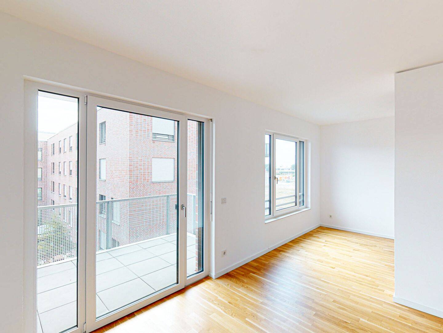 Wohnen, wo andere dem Alltagsstress entfliehen: 2-Zimmer-Wohnung in der Überseestadt