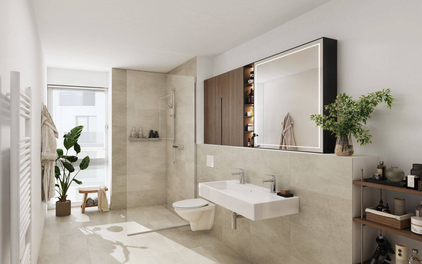 TOP-Investment: 1,5-Zimmer-Wohnung mit Balkon – Platz für Homeoffice, Erstbezug Augsburg, 86179 Augsburg (Haunstetten Siebenbrunn)