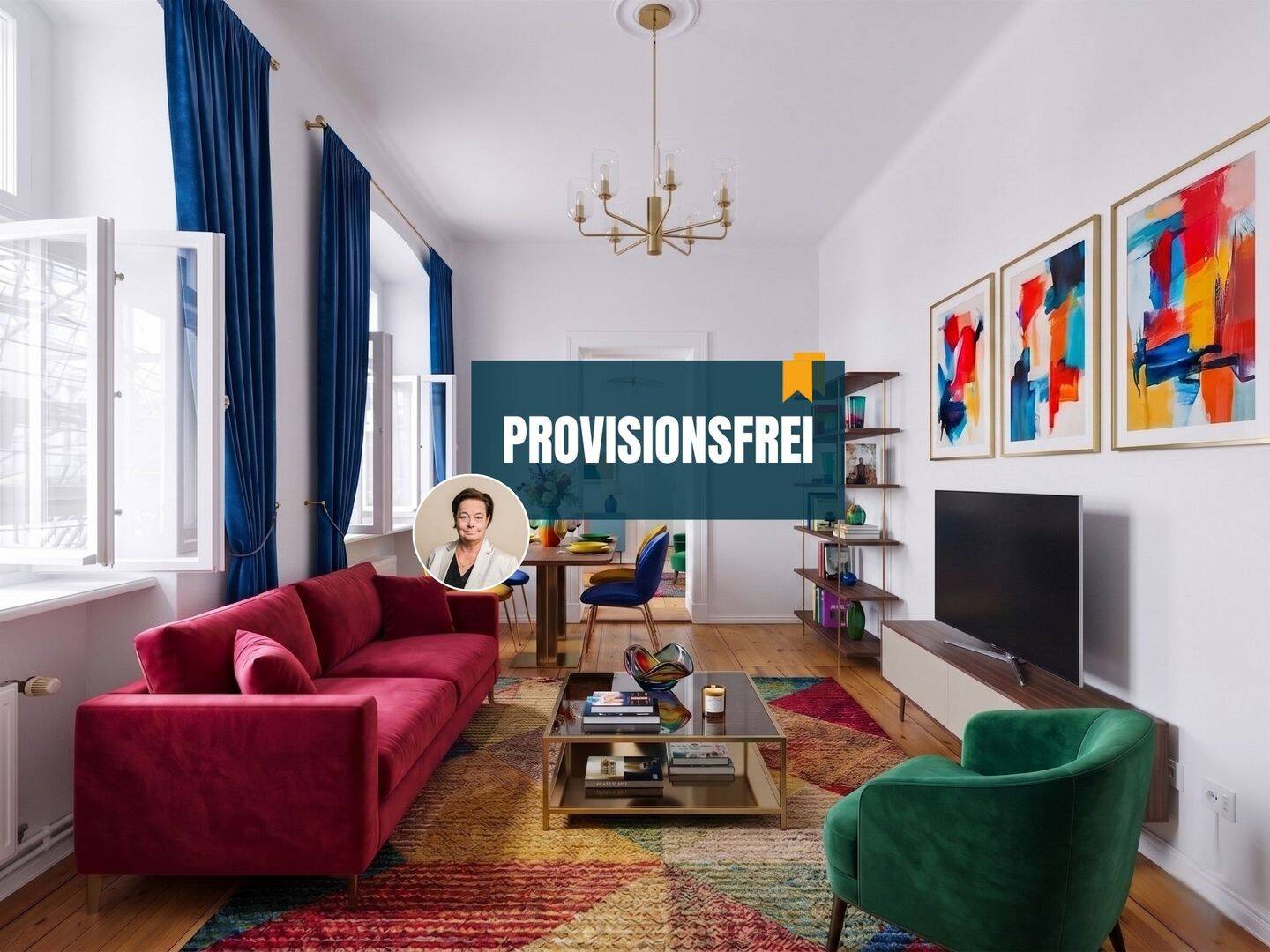 PROVISIONSFREI + Bezugsfrei! 2-Zi.-Altbau mit privatem Außenbereich 32 m²! 200 m zum Ku’damm!, 10711 Berlin (Charlottenburg-Wilmersdorf Charlottenburg Grunewald Halensee Wilmersdorf)