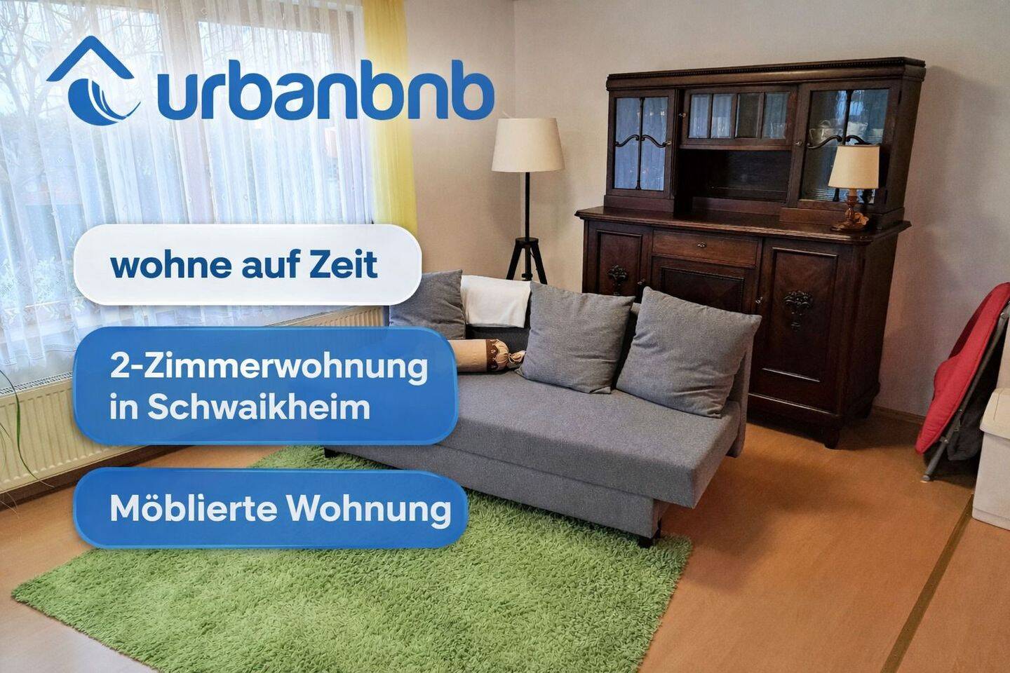 Günstig in Schwaikheim auf Zeit wohnen. Attraktive möblierte Wohnung ab 1 Monat buchbar, 71409 Schwaikheim