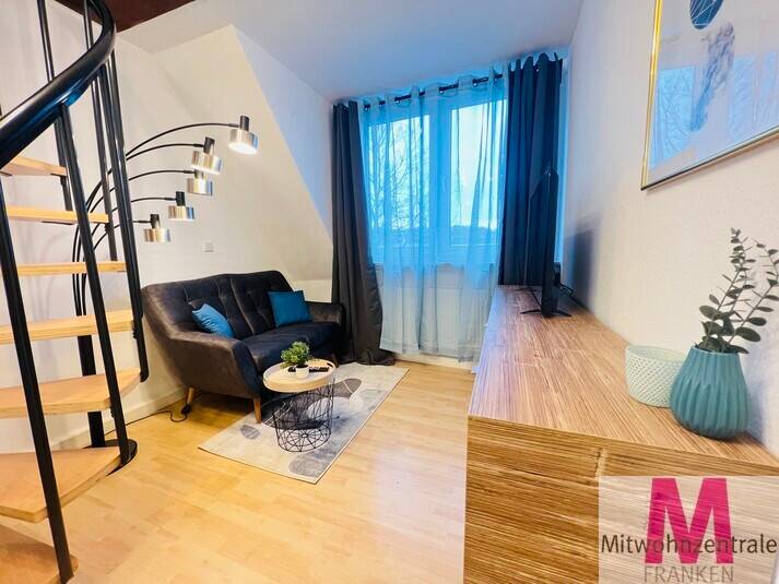 Neue, möblierte Maisonettewohnung im Herzen von Erlangen, 91054 Erlangen (Burgberg Erlangen-Nord Erlangen-Ost Innenstadt Sieglitzhof)