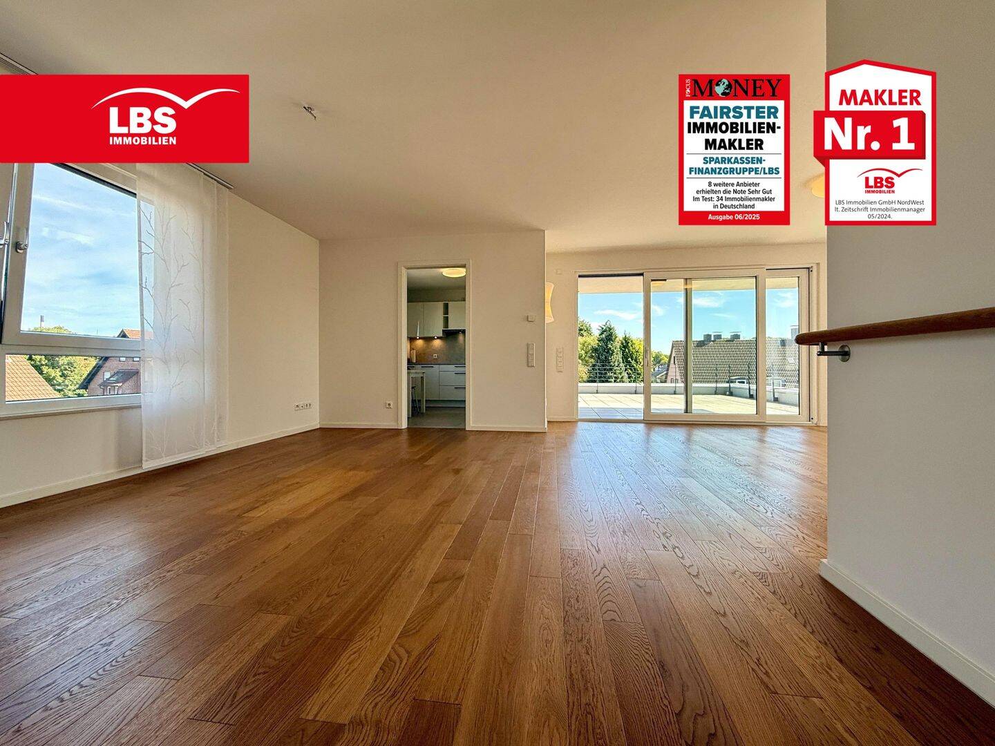 Exklusives Penthouse-Feeling: Modernes Wohnen mit großer Dachterrasse!, 45964 Gladbeck