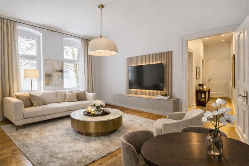 ERSTKLASSIGE 2 ZI.- ALTBAU-WOHNUNG IN KIEZLAGE – Nähe Savignyplatz, 10623 Berlin (Charlottenburg-Wilmersdorf Charlottenburg)