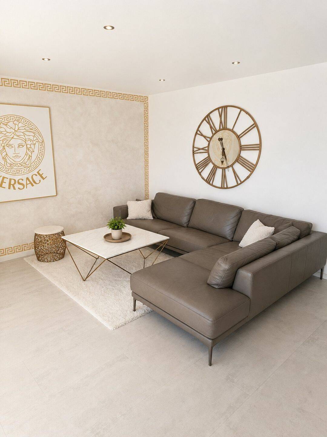 Moderne Designerwohnung mit Balkon und hochwertiger Ausstattung vollmöbliert, 87600 Kaufbeuren