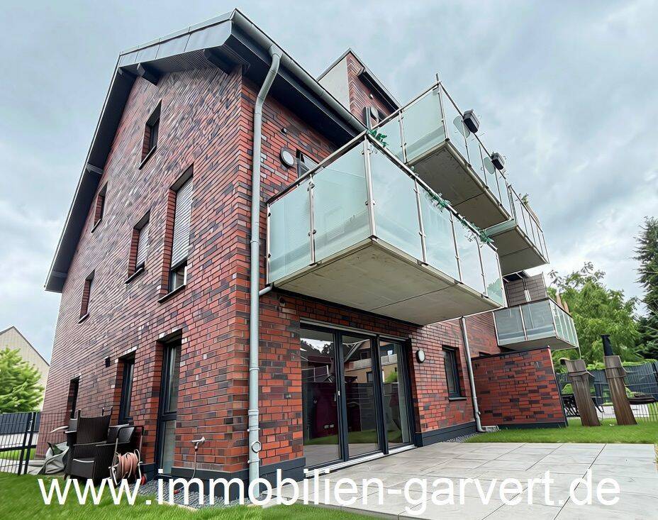 Stadtnahe Erdgeschoss-Wohnung mit Terrasse, Tiefgarage und Aufzug, zentral in Borken, 46325 Borken