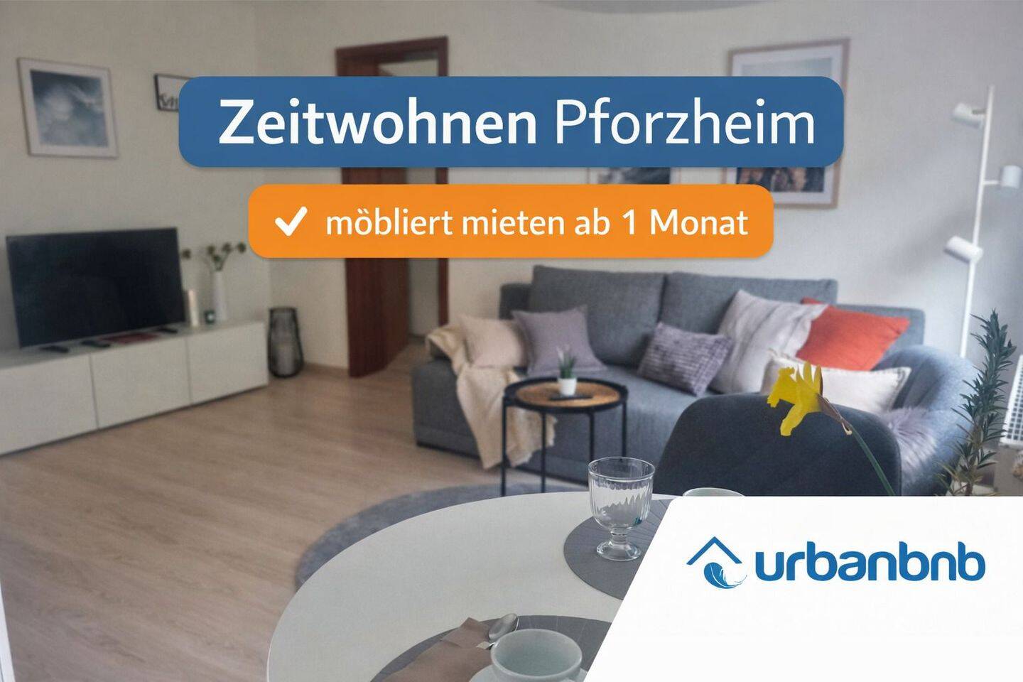 Wohnen auf Zeit Pforzheim – möbliert flexibel mieten, 75175 Pforzheim