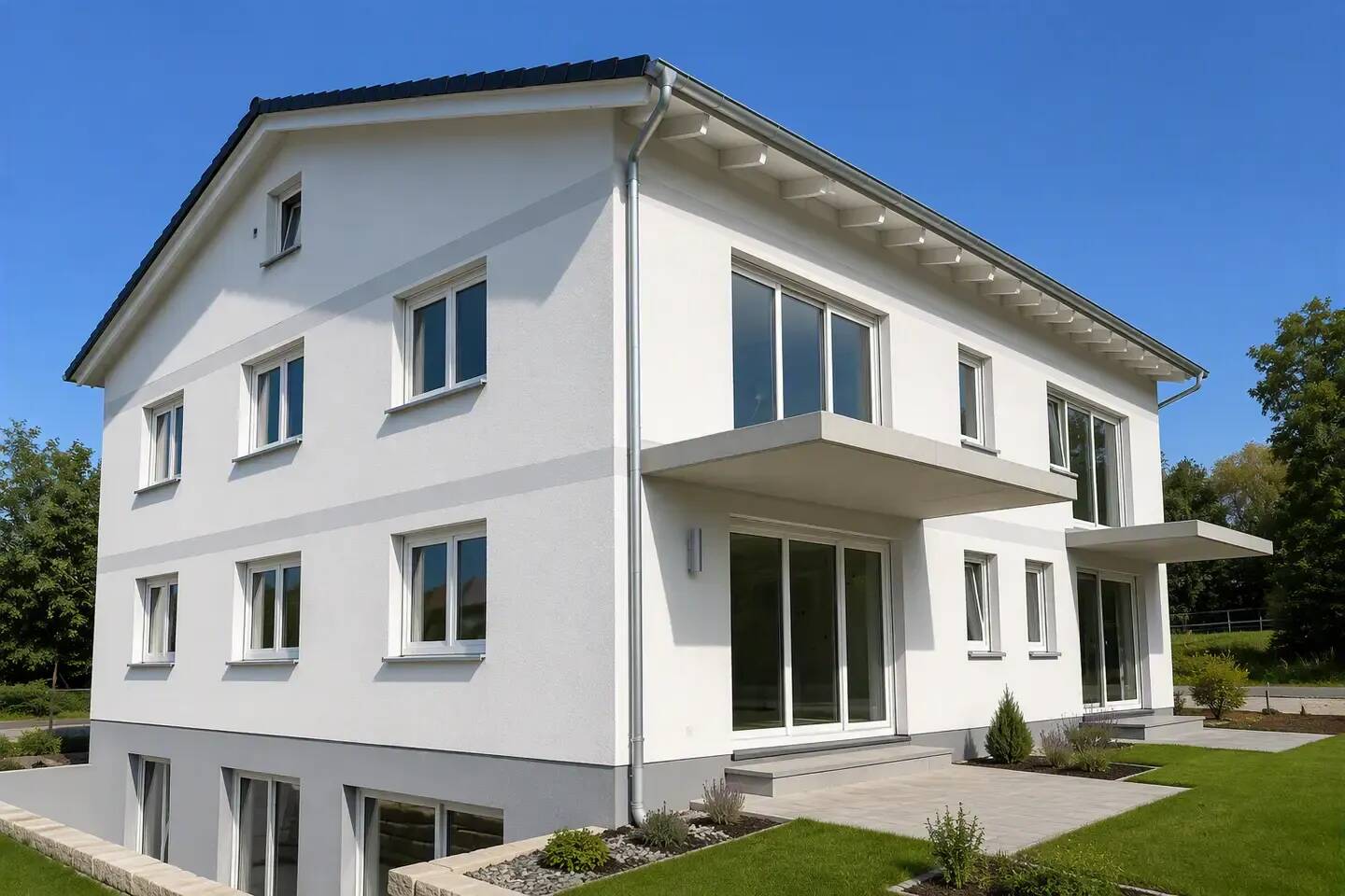 Exklusive Neubau-Obergeschosswohnung in Eggolsheim (Erstbezug) – KfW 40 QNG | 88,9 m² | Balkon | Wärmepumpe | E-Ladestation, 91330 Eggolsheim